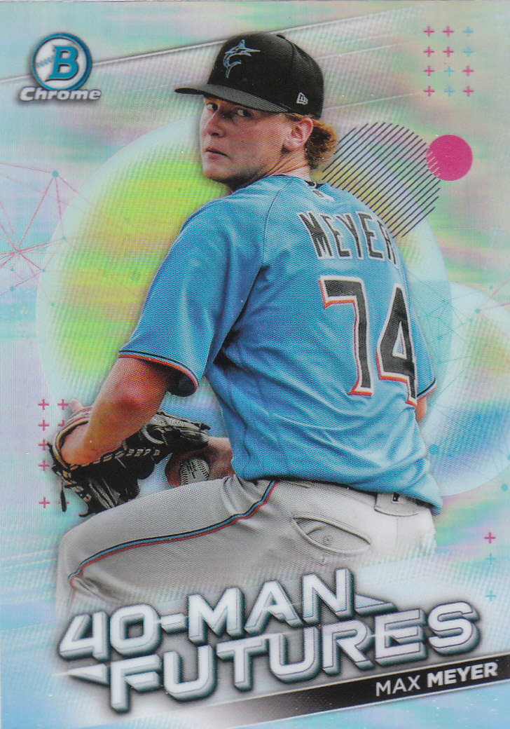 2021 Bowman Chrome Baseball "40-Man Futures Refractors" Insert Cards - Picture 36 of 51