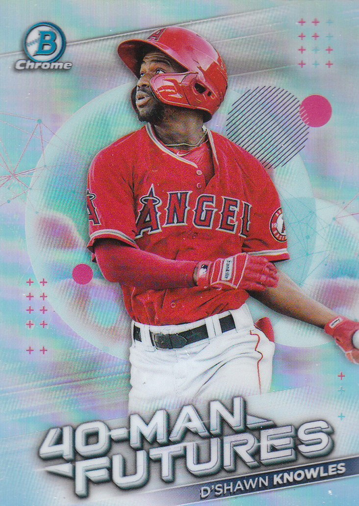 2021 Bowman Chrome Baseball "40-Man Futures Refractors" Insert Cards - Picture 38 of 51