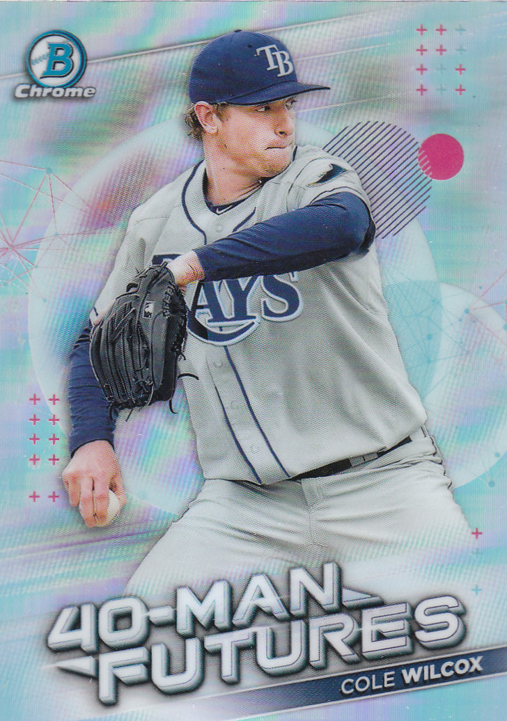 2021 Bowman Chrome Baseball "40-Man Futures Refractors" Insert Cards - Picture 42 of 51