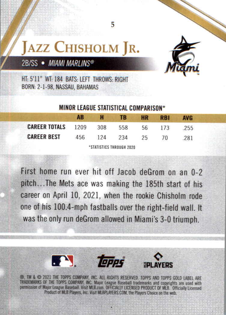 2021 Topps Gold Label Baseball "Class 1" Main Set Cards Rookies and Veterans - Picture 9 of 187