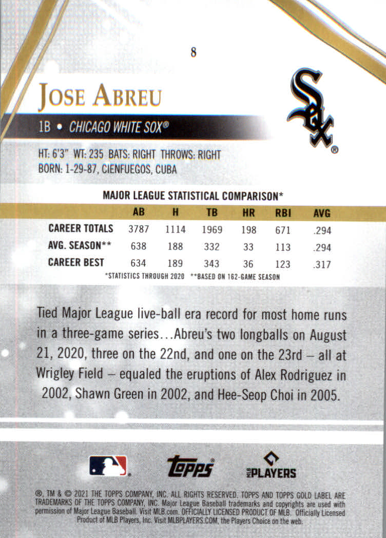 2021 Topps Gold Label Baseball "Class 1" Main Set Cards Rookies and Veterans - Picture 13 of 187