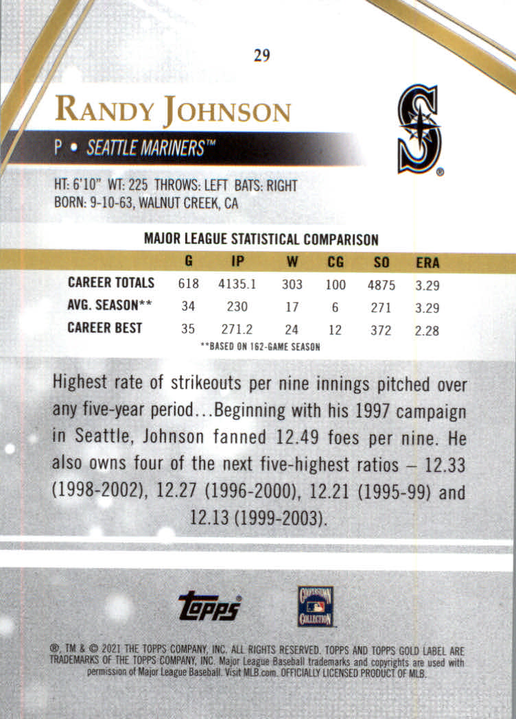 2021 Topps Gold Label Baseball "Class 1" Main Set Cards Rookies and Veterans - Picture 55 of 187