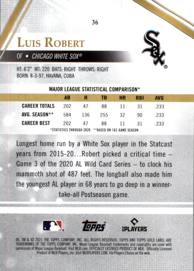 2021 Topps Gold Label Baseball "Class 1" Main Set Cards Rookies and Veterans - Picture 69 of 187