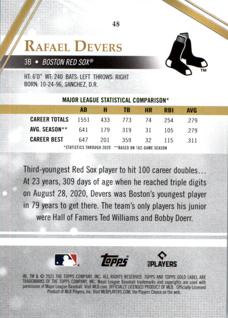 2021 Topps Gold Label Baseball "Class 1" Main Set Cards Rookies and Veterans - Picture 89 of 187