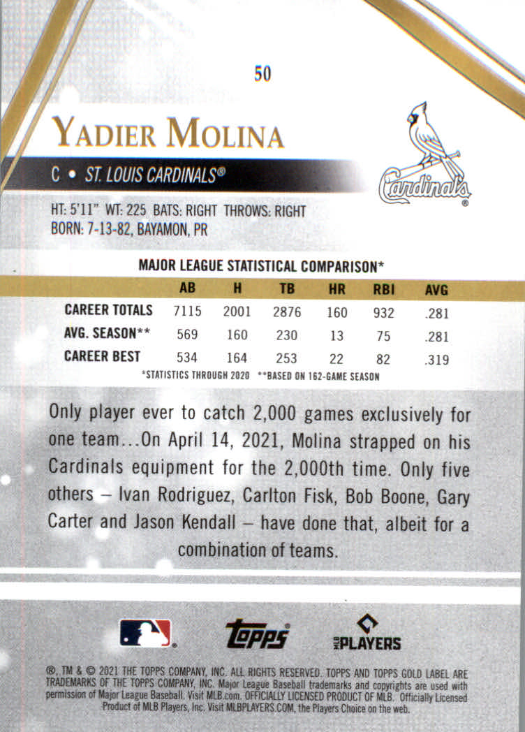 2021 Topps Gold Label Baseball "Class 1" Main Set Cards Rookies and Veterans - Picture 93 of 187
