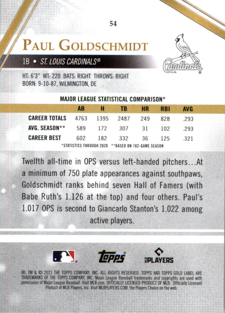 2021 Topps Gold Label Baseball "Class 1" Main Set Cards Rookies and Veterans - Picture 101 of 187