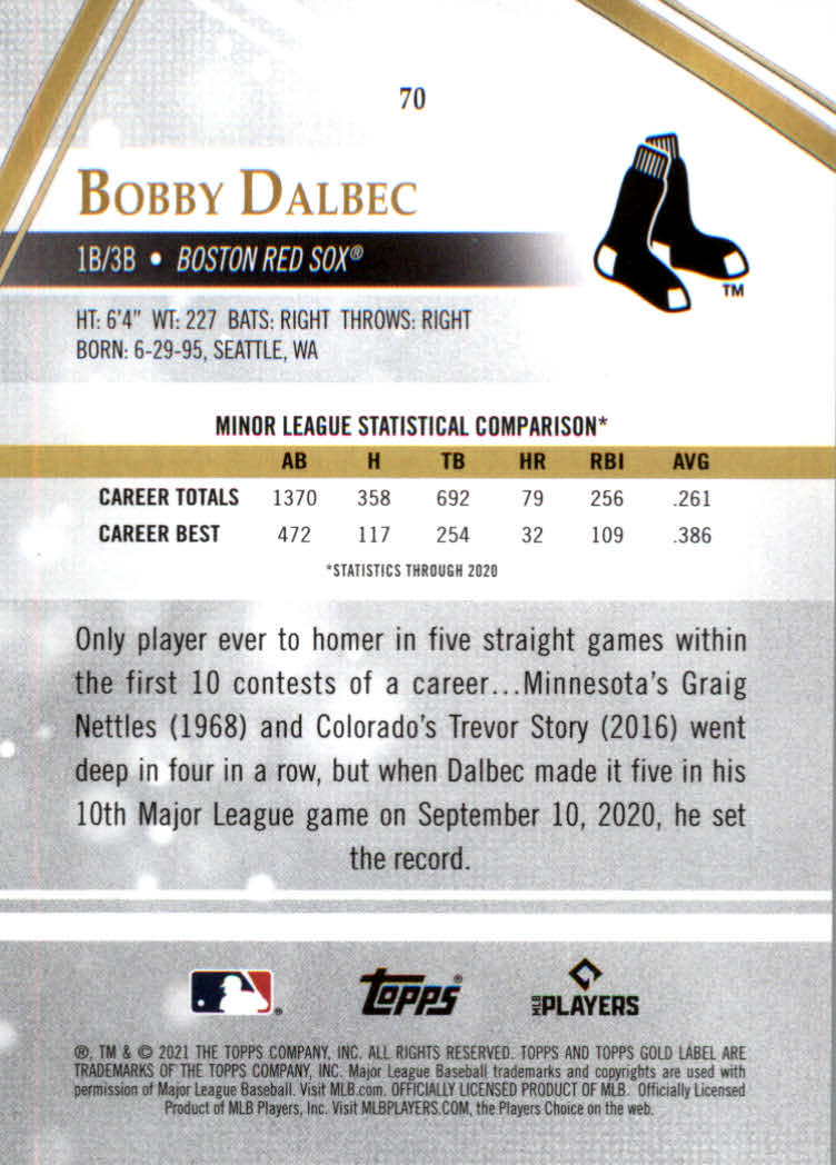 2021 Topps Gold Label Baseball "Class 1" Main Set Cards Rookies and Veterans - Picture 133 of 187