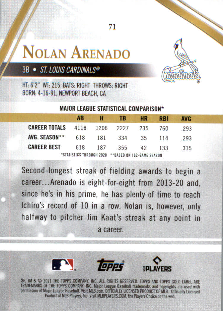 2021 Topps Gold Label Baseball "Class 1" Main Set Cards Rookies and Veterans - Picture 135 of 187