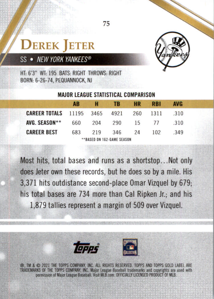 2021 Topps Gold Label Baseball "Class 1" Main Set Cards Rookies and Veterans - Picture 143 of 187