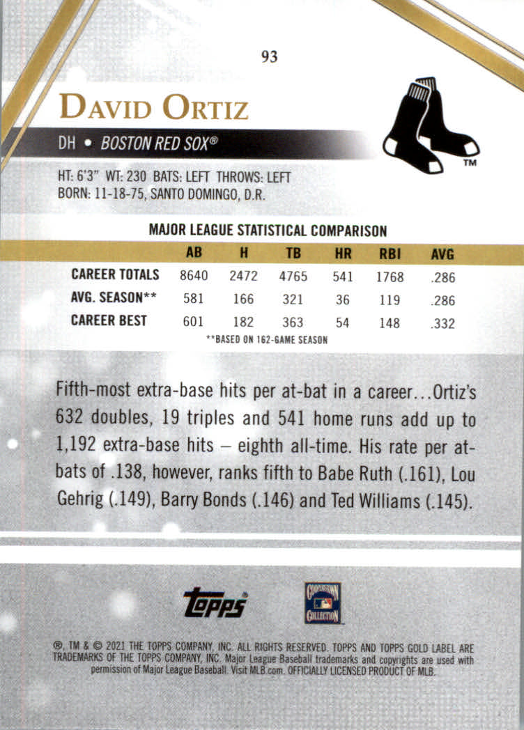 2021 Topps Gold Label Baseball "Class 1" Main Set Cards Rookies and Veterans - Picture 175 of 187