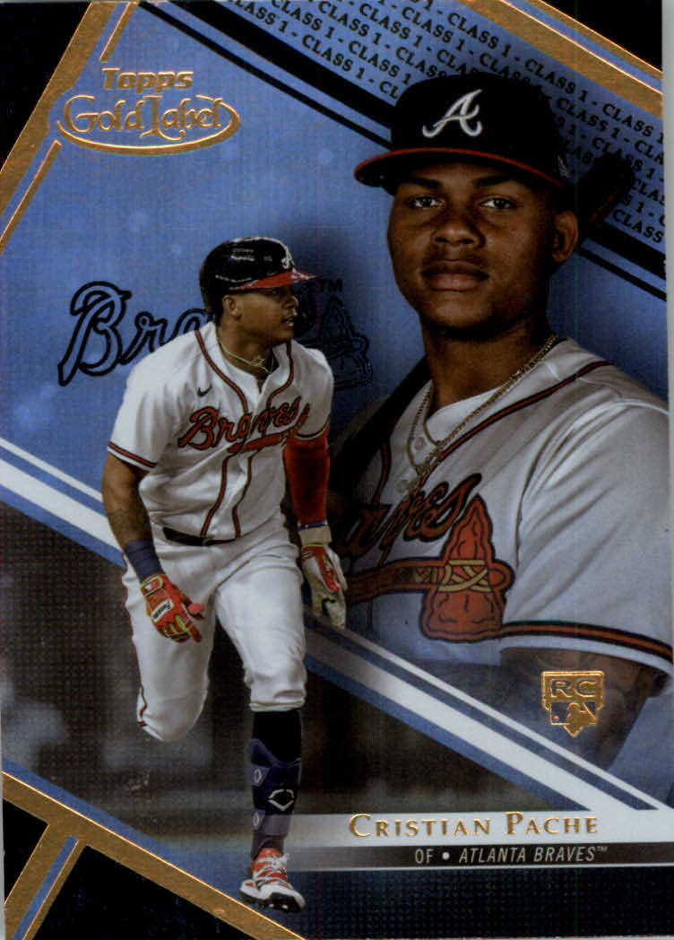 "Tarjetas paralelas de béisbol Topps Gold Label 2021 ""Clase 1 negro"" novatos y veterinarios - Imagen 10 de 51