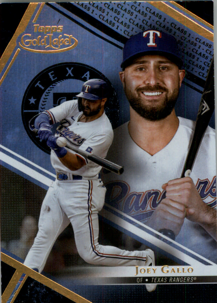 "Tarjetas paralelas de béisbol Topps Gold Label 2021 ""Clase 1 negro"" novatos y veterinarios - Imagen 14 de 51
