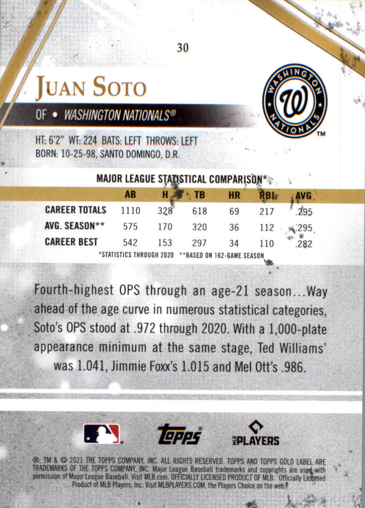 "Tarjetas paralelas de béisbol Topps Gold Label 2021 ""Clase 1 negro"" novatos y veterinarios - Imagen 21 de 51