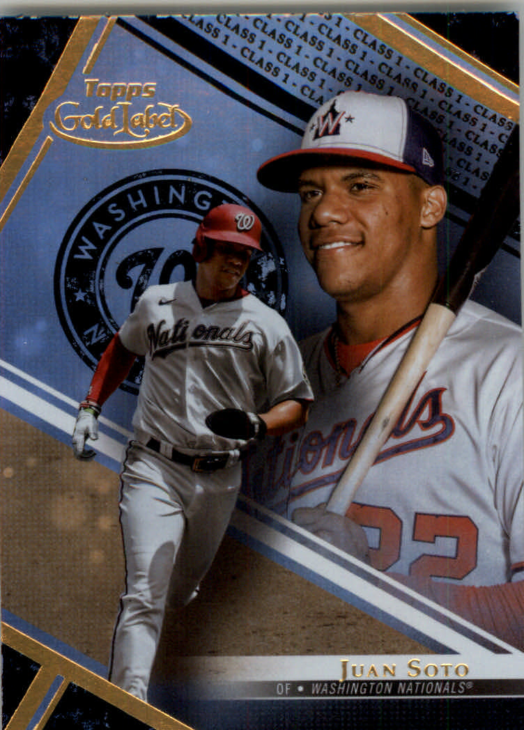 "Tarjetas paralelas de béisbol Topps Gold Label 2021 ""Clase 1 negro"" novatos y veterinarios - Imagen 20 de 51