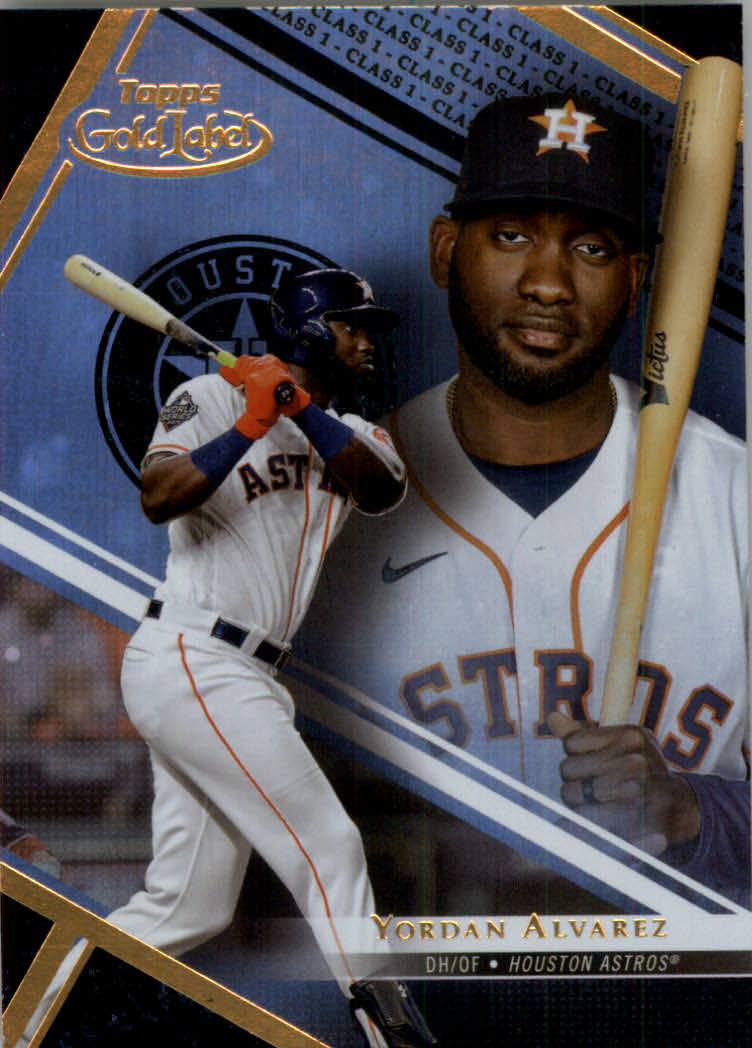 "Tarjetas paralelas de béisbol Topps Gold Label 2021 ""Clase 1 negro"" novatos y veterinarios - Imagen 32 de 51