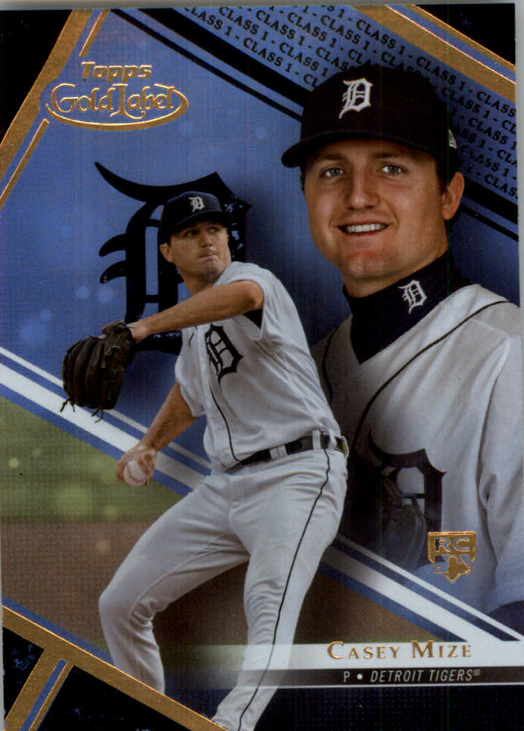 "Tarjetas paralelas de béisbol Topps Gold Label 2021 ""Clase 1 negro"" novatos y veterinarios - Imagen 38 de 51