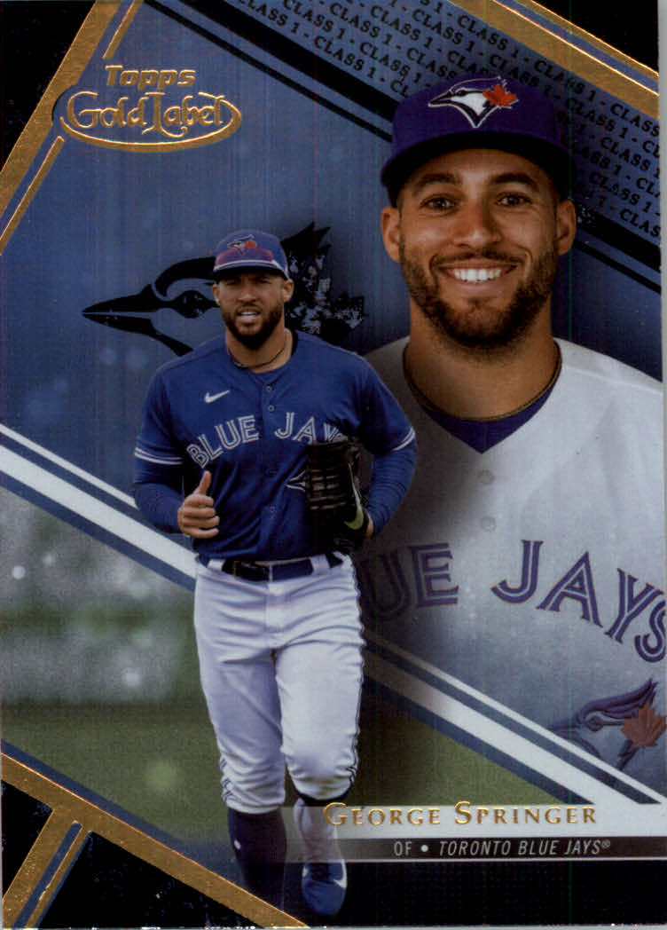 "Tarjetas paralelas de béisbol Topps Gold Label 2021 ""Clase 1 negro"" novatos y veterinarios - Imagen 42 de 51