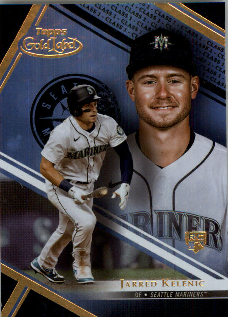 "Tarjetas paralelas de béisbol Topps Gold Label 2021 ""Clase 1 negro"" novatos y veterinarios - Imagen 46 de 51
