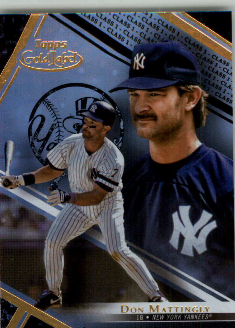 "Tarjetas paralelas de béisbol Topps Gold Label 2021 ""Clase 1 negro"" novatos y veterinarios - Imagen 48 de 51