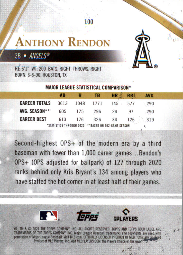 "Tarjetas paralelas de béisbol Topps Gold Label 2021 ""Clase 1 negro"" novatos y veterinarios - Imagen 51 de 51