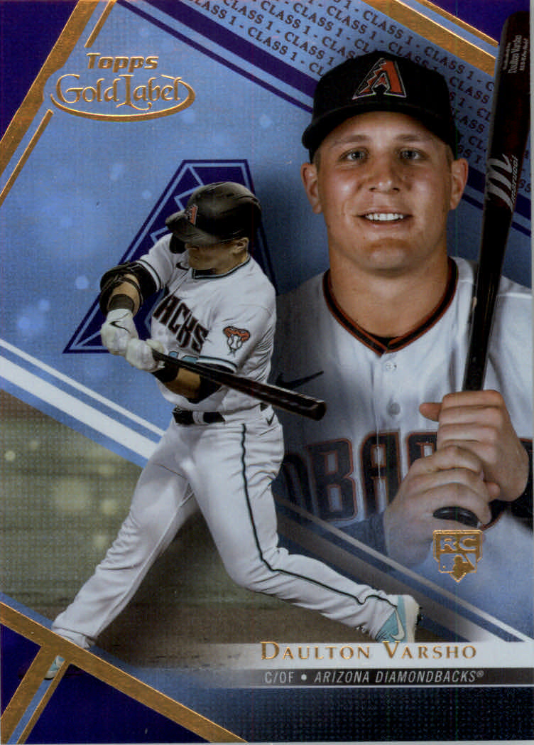Tarjetas paralelas 2021 Topps Gold Label de béisbol "clase 1 color" - Imagen 8 de 17