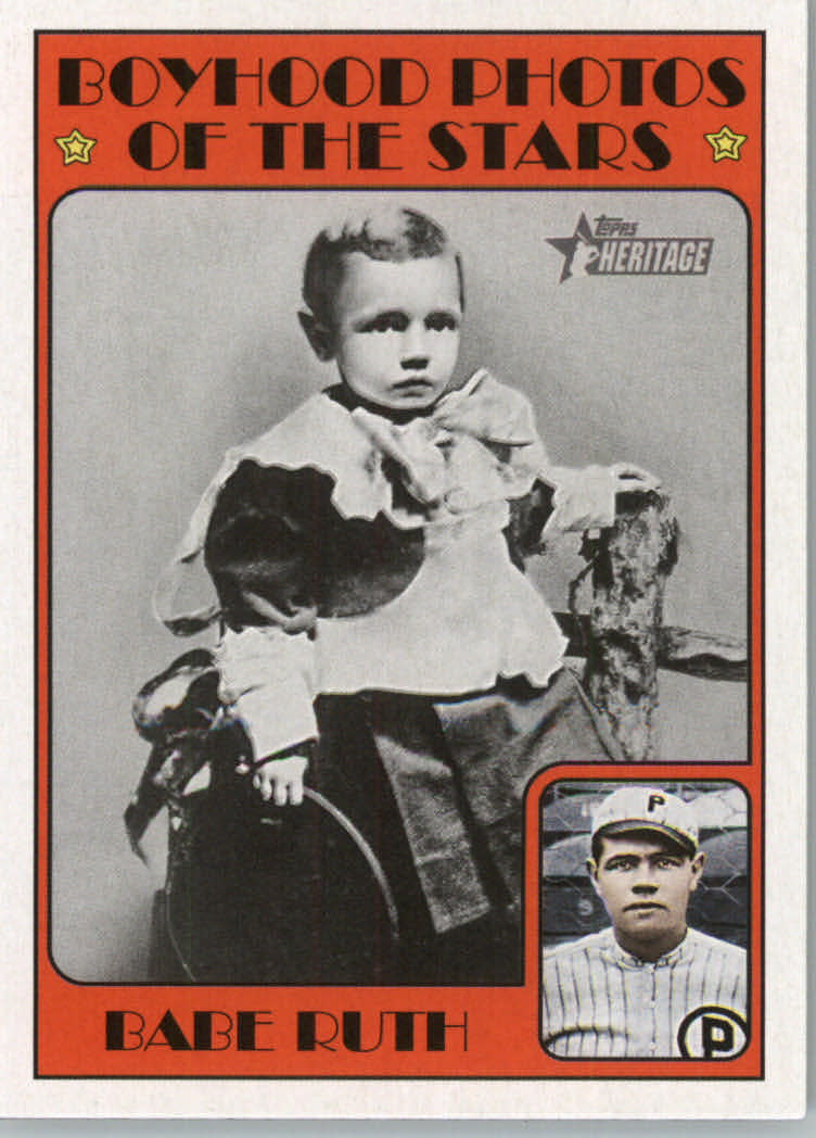 2021 Topps Heritage Minors Baseball "72 Topps Boyhood Photos of The Stars" Cards - Picture 12 of 25