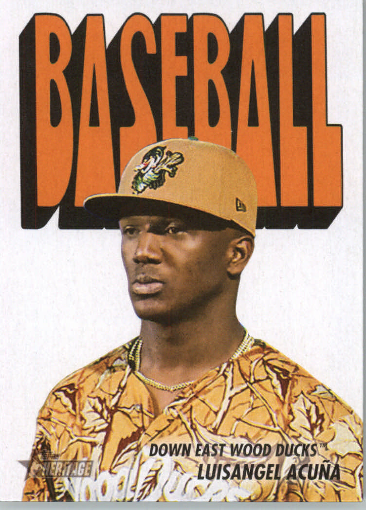 2021 Topps Heritage Minors Baseball "'72 Topps Pack Cover" Insert Cards - Imagen 20 de 41