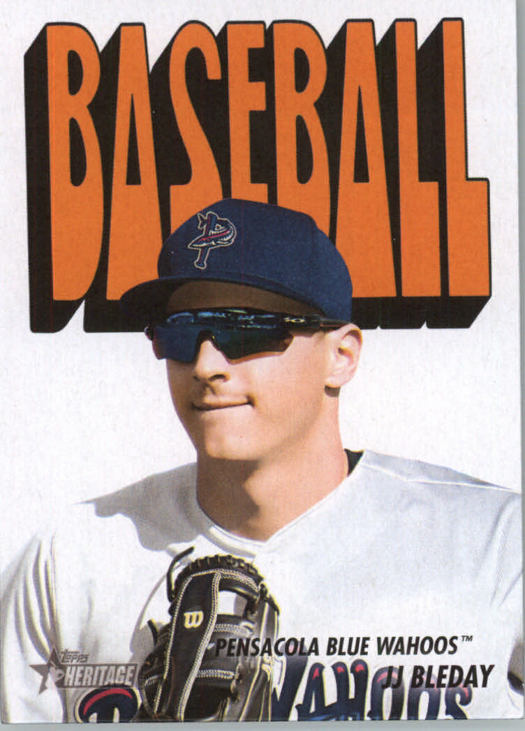 2021 Topps Heritage Minors Baseball "'72 Topps Pack Cover" Insert Cards - Imagen 36 de 41