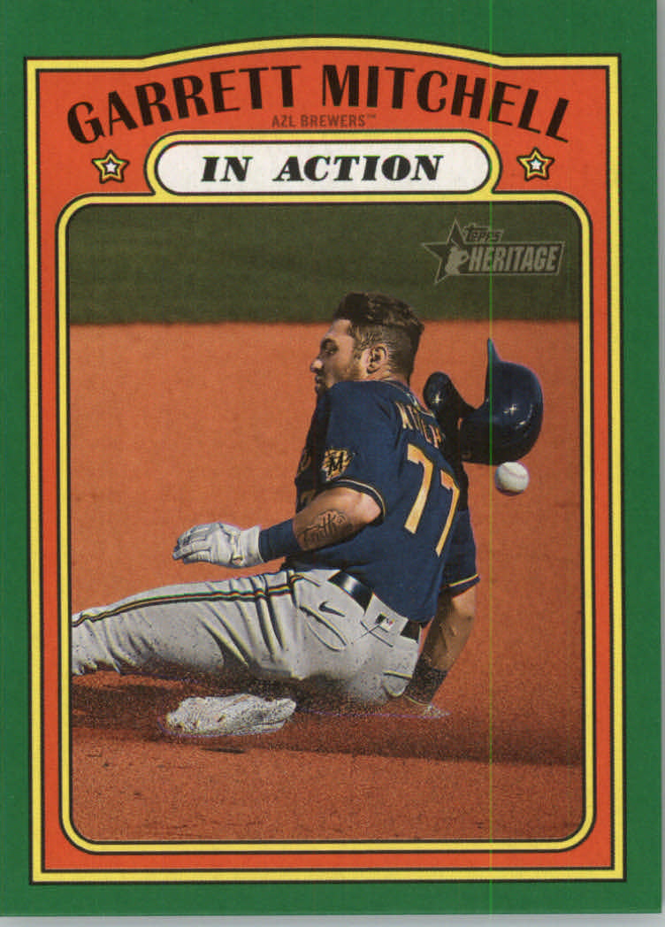 2021 Topps Heritage Minors Baseball "Colored" Parallel Cards - Picture 24 of 29