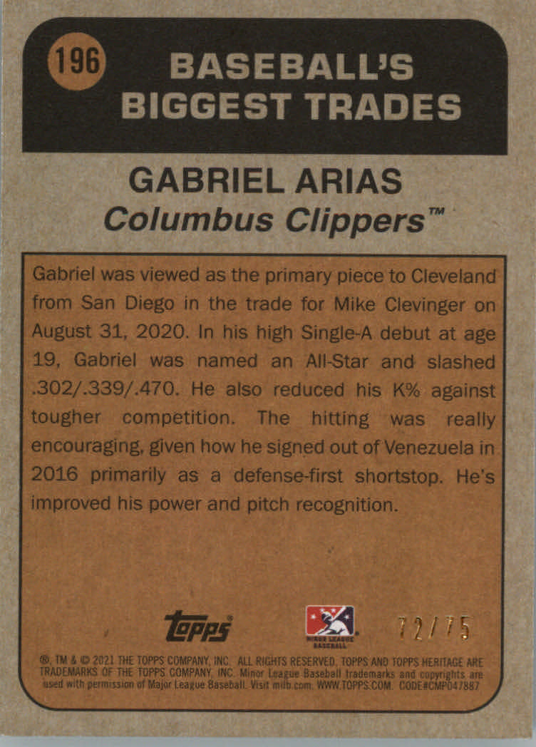 2021 Topps Heritage Minors Baseball "Colored" Parallel Cards - Picture 27 of 29
