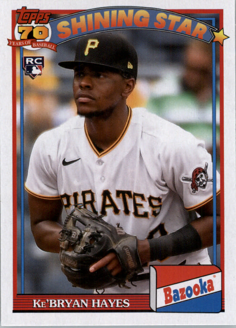 2021 Topps Archives Baseball "'91 Bazooka Shining Stars" Insert Cards - Picture 4 of 31