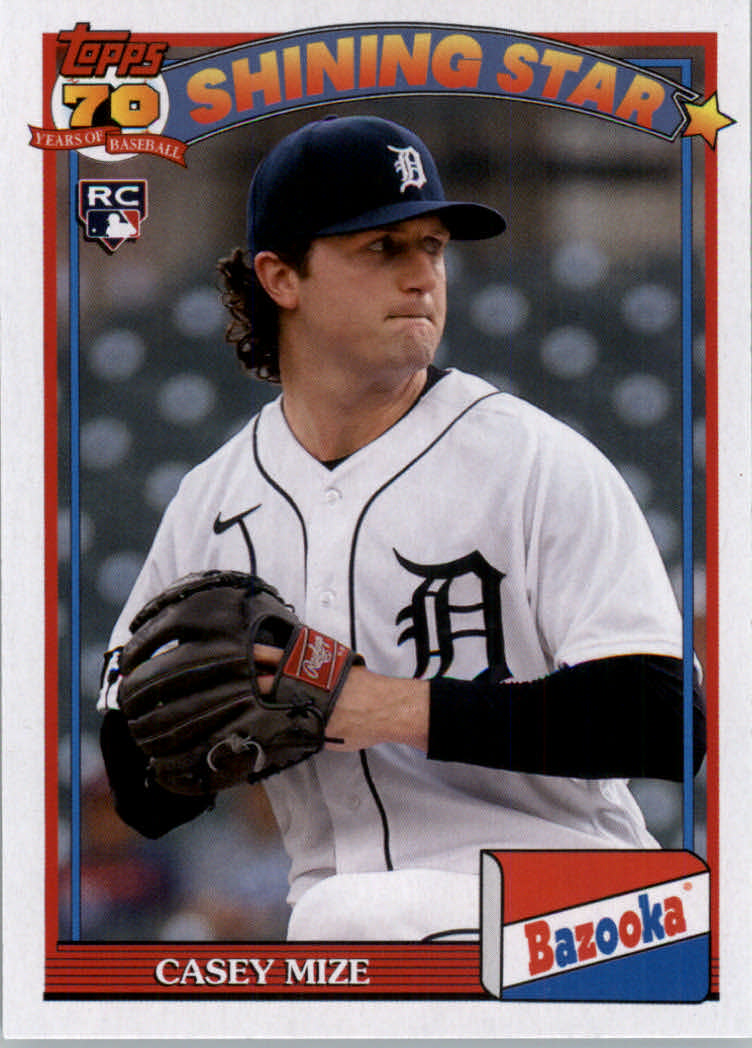 2021 Topps Archives Baseball "'91 Bazooka Shining Stars" Insert Cards - Picture 8 of 31