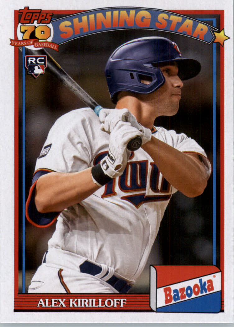 2021 Topps Archives Baseball "'91 Bazooka Shining Stars" Insert Cards - Picture 12 of 31