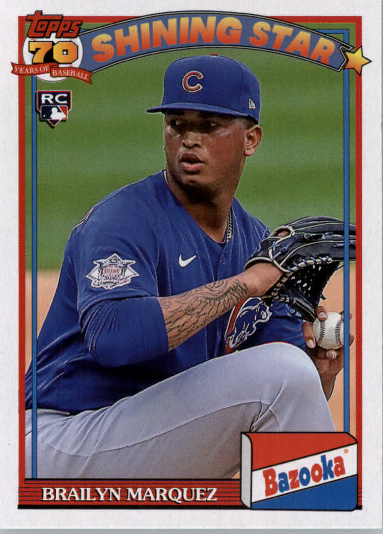 2021 Topps Archives Baseball "'91 Bazooka Shining Stars" Insert Cards - Picture 24 of 31