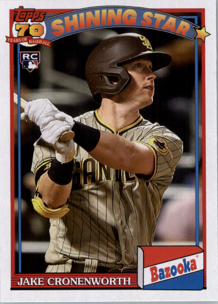 2021 Topps Archives Baseball "'91 Bazooka Shining Stars" Insert Cards - Picture 26 of 31