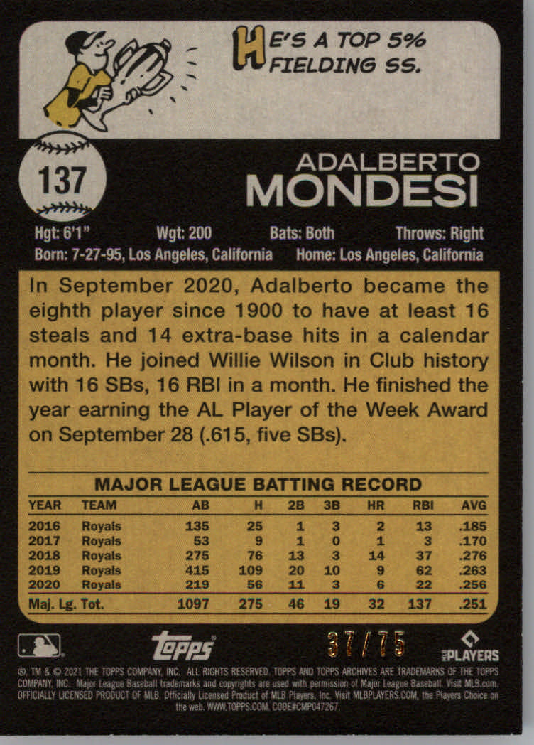 2021 Topps Archives Baseball "Variation and Parallel" Cards - Picture 29 of 41