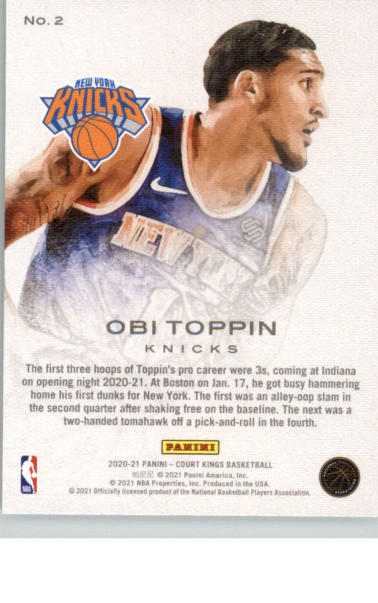 2020-21 COURT KINGS WORKS IN PROGRESS ASSORTED SINGLES U-PICK - Picture 3 of 13