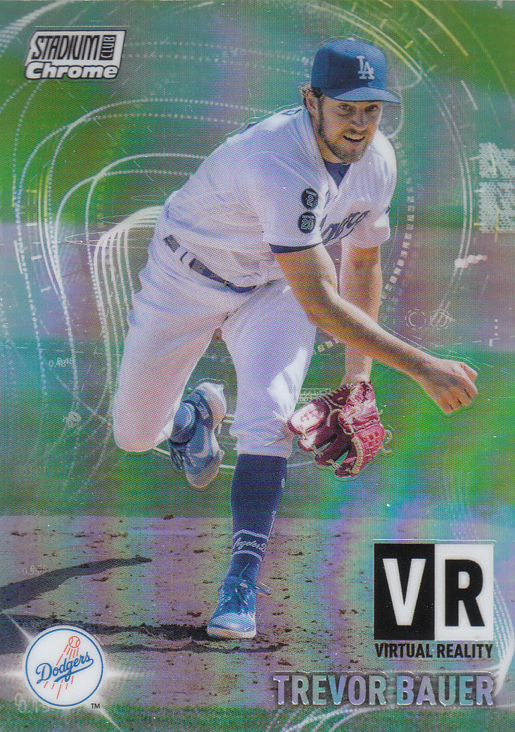 2021 Stadium Club Chrome Baseball "Virtual Reality" Insert and Parallel Cards - Picture 8 of 15