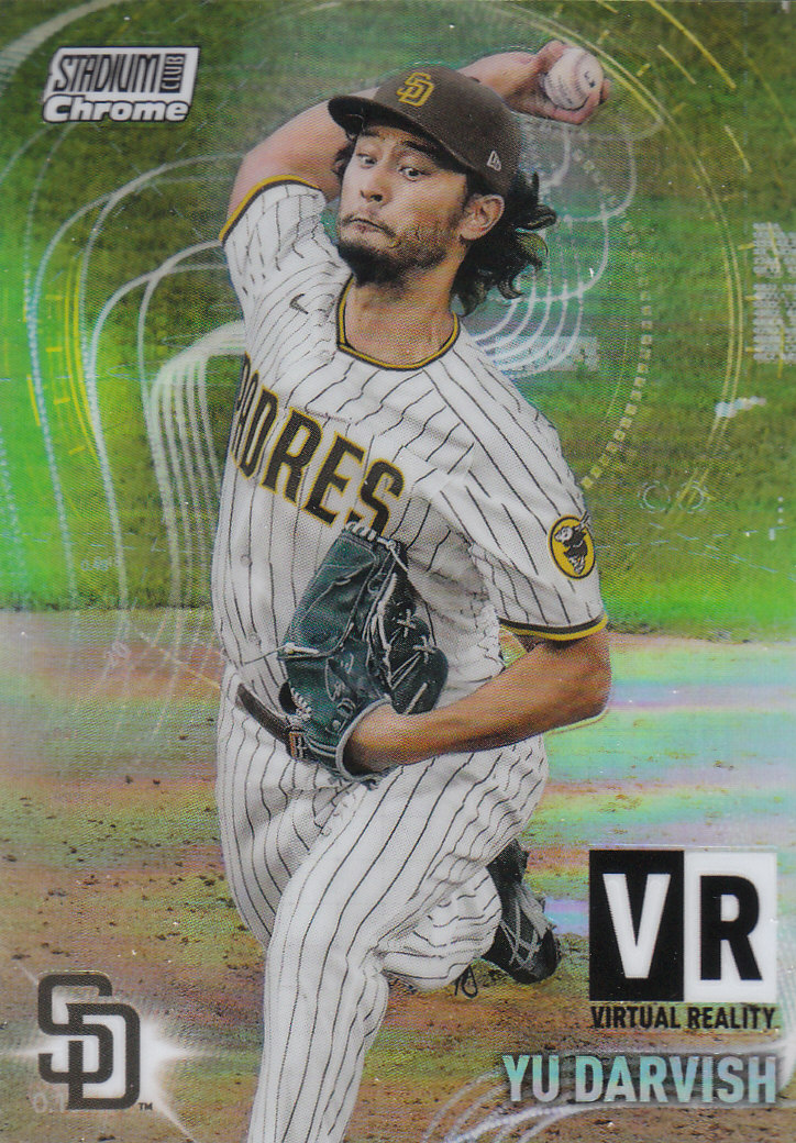 2021 Stadium Club Chrome Baseball "Virtual Reality" Insert and Parallel Cards - Picture 10 of 15