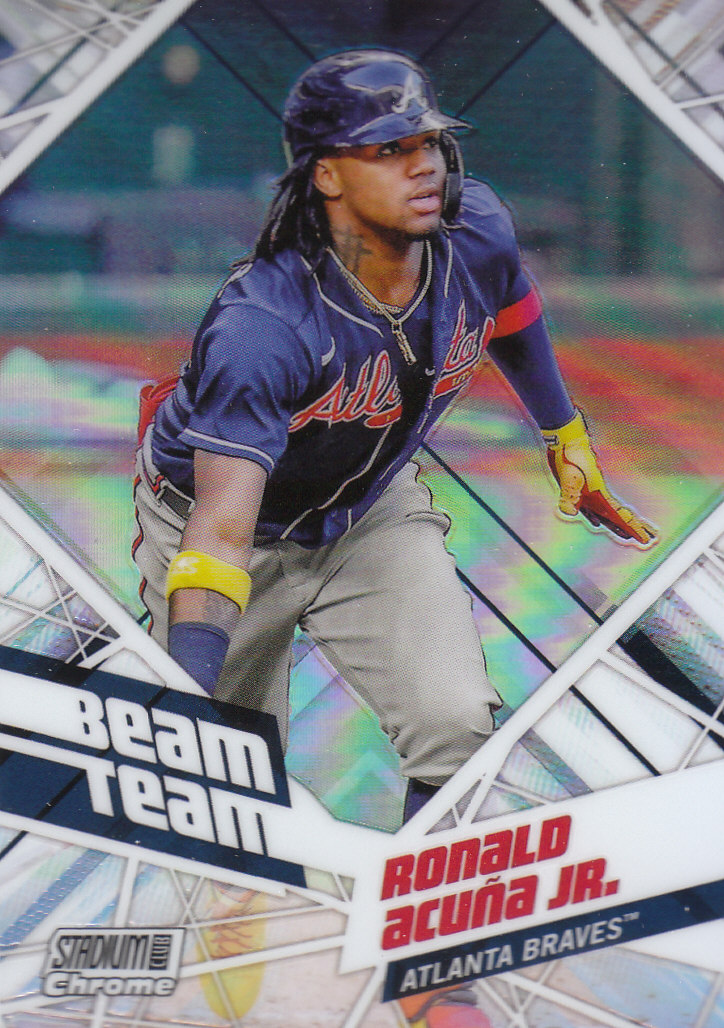 Tarjetas de béisbol ""Beam Team"" cromadas del Stadium Club 2021 insertadas, paralelas y automáticas - Imagen 16 de 51