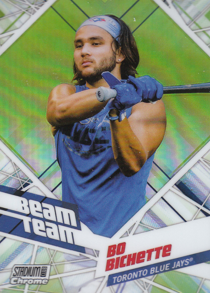 Tarjetas de béisbol ""Beam Team"" cromadas del Stadium Club 2021 insertadas, paralelas y automáticas - Imagen 26 de 51