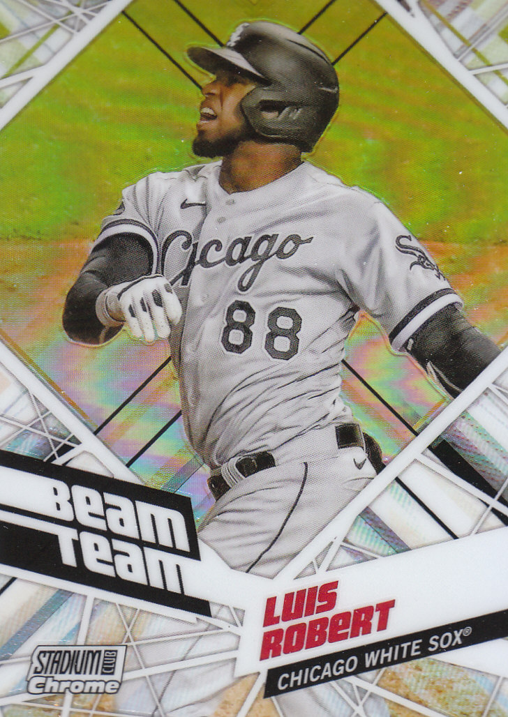 Tarjetas de béisbol ""Beam Team"" cromadas del Stadium Club 2021 insertadas, paralelas y automáticas - Imagen 28 de 51