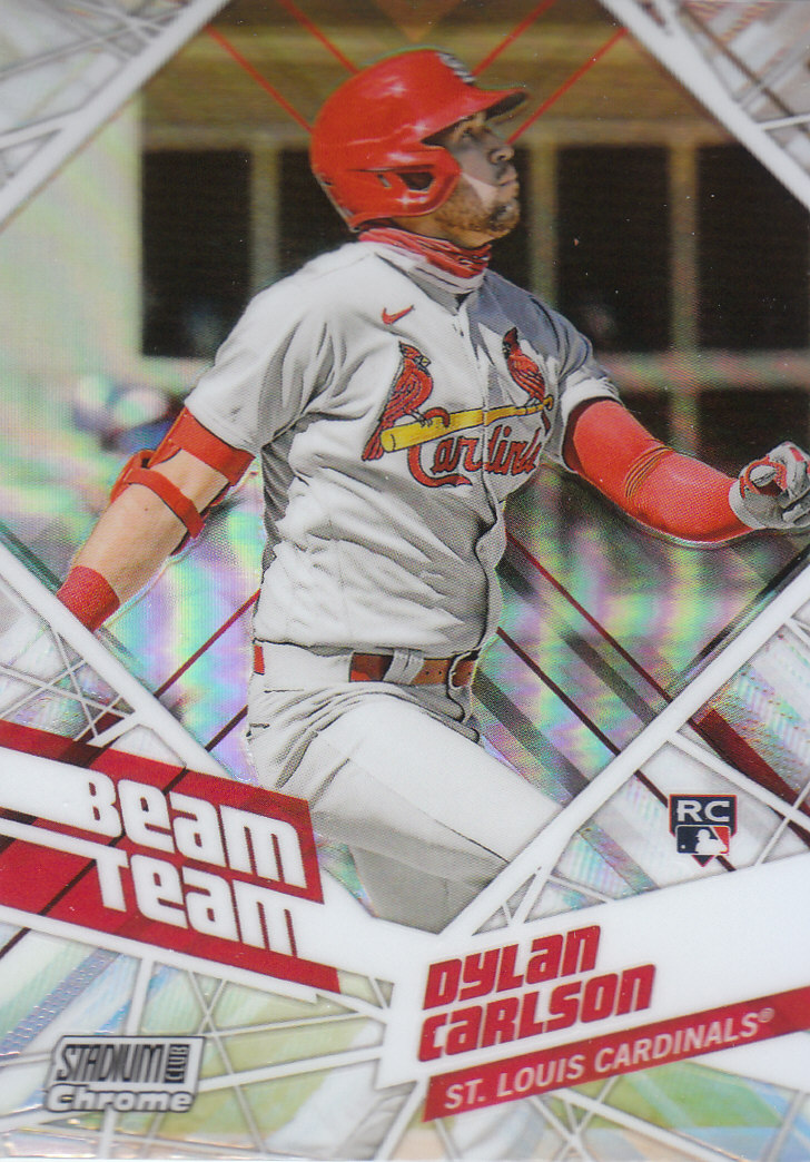 Tarjetas de béisbol ""Beam Team"" cromadas del Stadium Club 2021 insertadas, paralelas y automáticas - Imagen 34 de 51