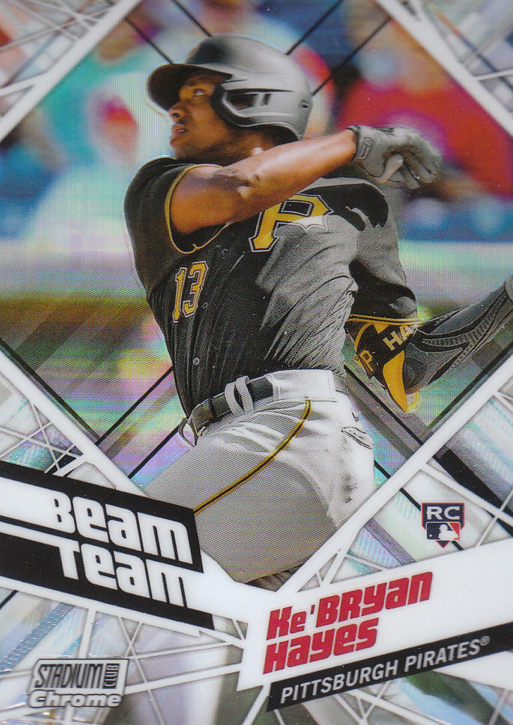 Tarjetas de béisbol ""Beam Team"" cromadas del Stadium Club 2021 insertadas, paralelas y automáticas - Imagen 36 de 51