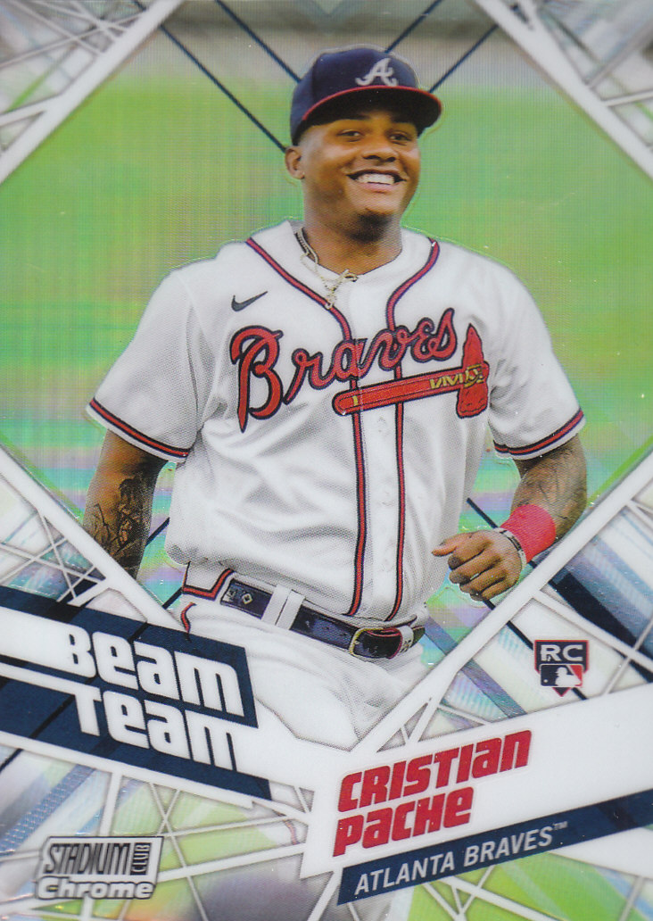 Tarjetas de béisbol ""Beam Team"" cromadas del Stadium Club 2021 insertadas, paralelas y automáticas - Imagen 38 de 51