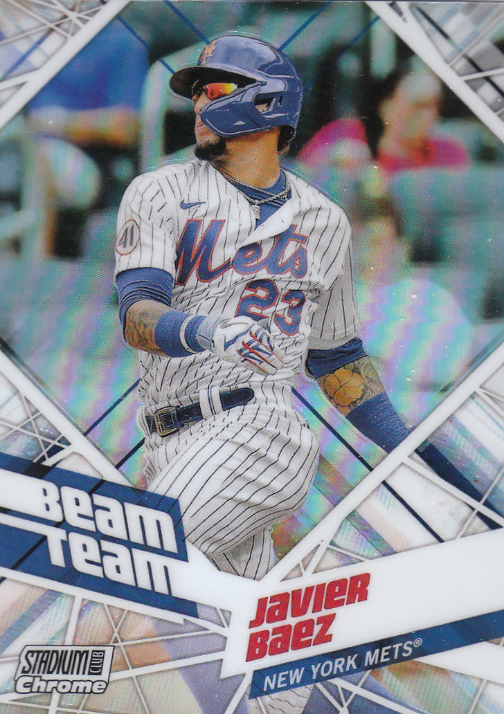 Tarjetas de béisbol ""Beam Team"" cromadas del Stadium Club 2021 insertadas, paralelas y automáticas - Imagen 42 de 51