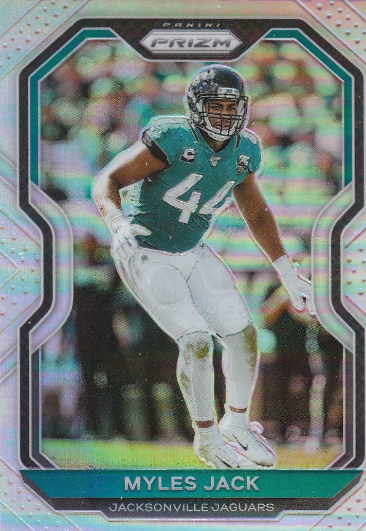 2020 Panini Prizm Football "Prizms Silver" Parallel Cards - Picture 14 of 59