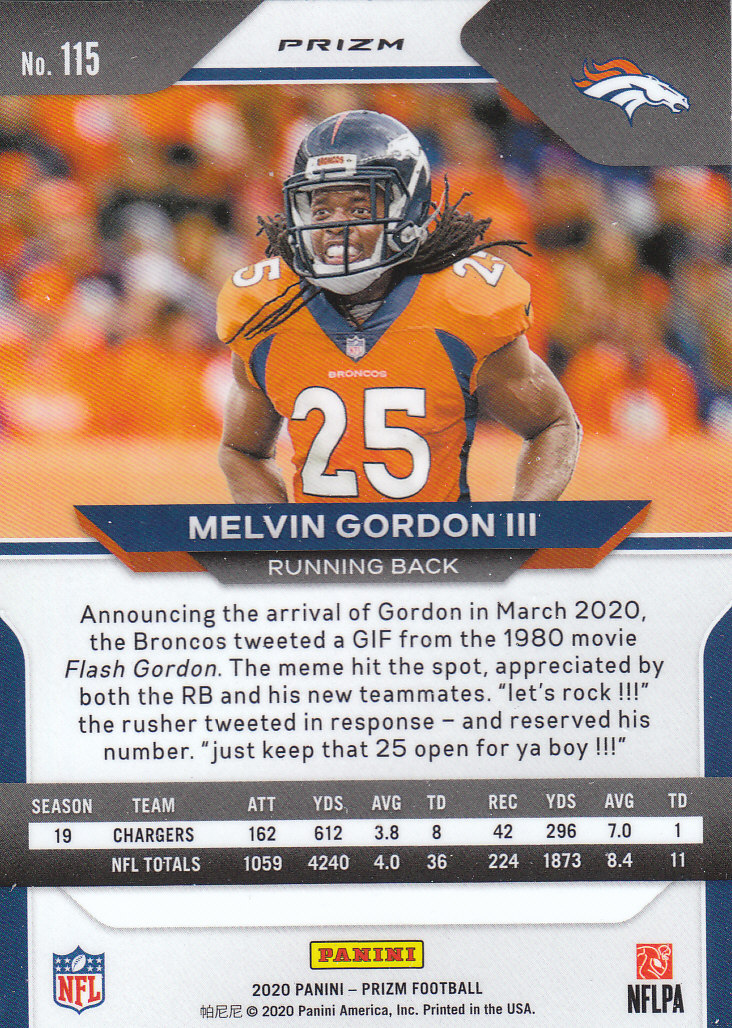 2020 Panini Prizm Football "Prizms Silver" Parallel Cards - Picture 19 of 59