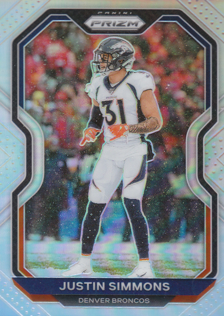 2020 Panini Prizm Football "Prizms Silver" Parallel Cards - Picture 20 of 59