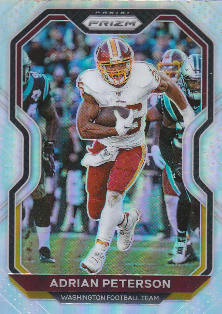 2020 Panini Prizm Football "Prizms Silver" Parallel Cards - Picture 28 of 59